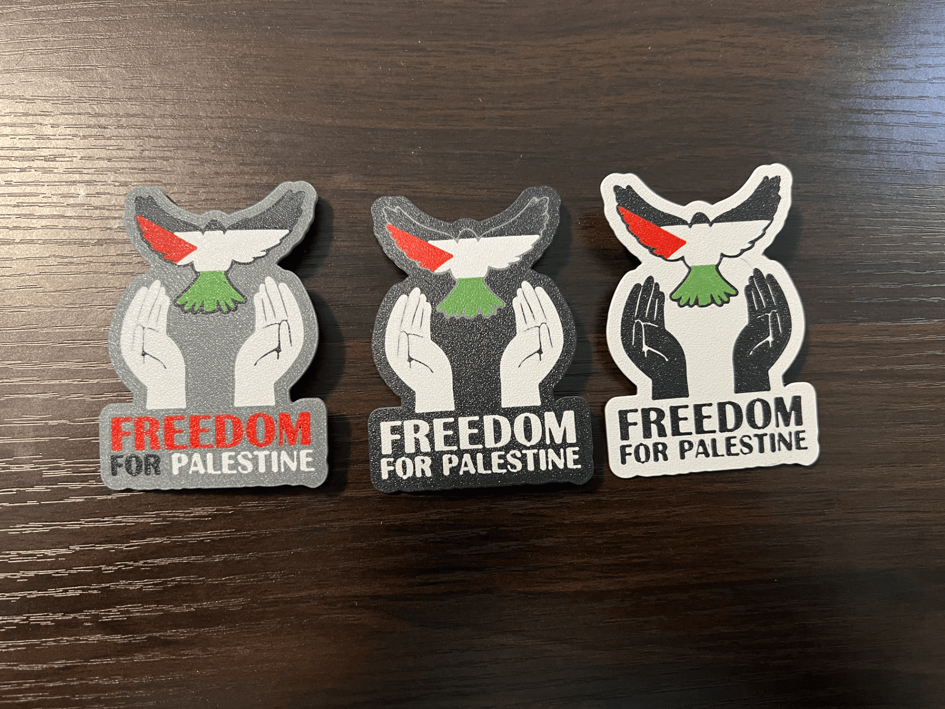 Liberté for Palestine Porte-clés & Badge - Image 2