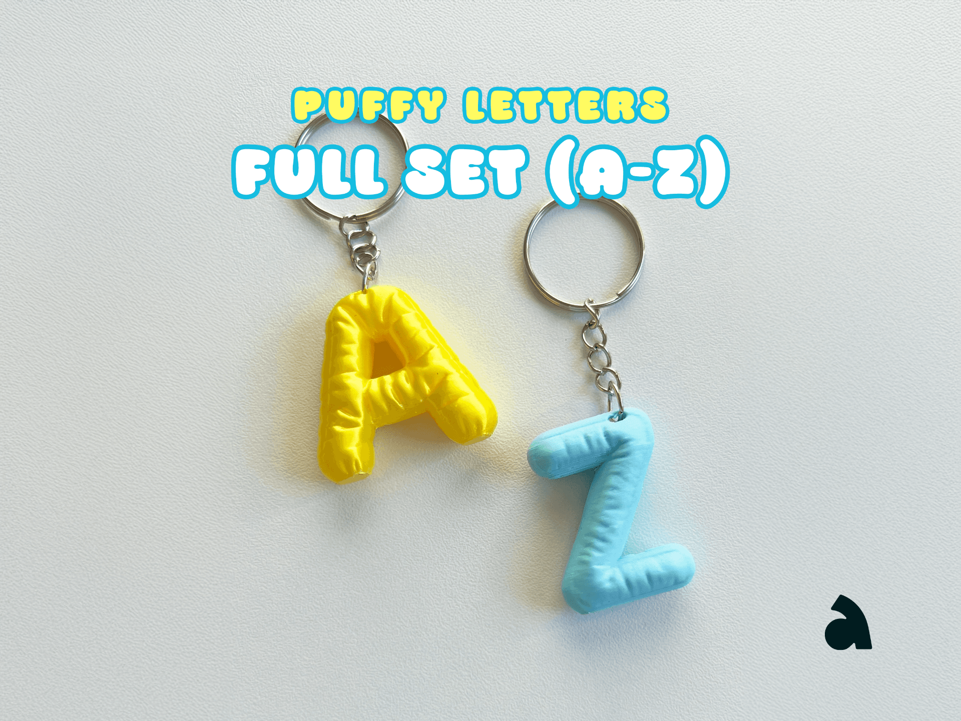 Puffer Letters Full A-z Set Capital Only