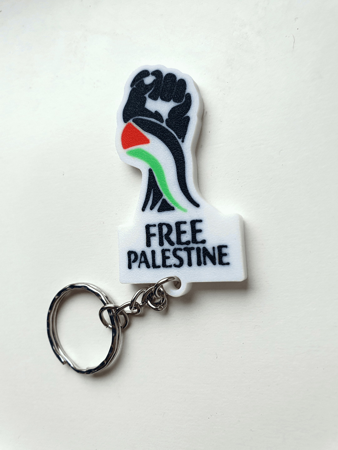 Libre Palestine 4 Colour Porte-clés - Image 3