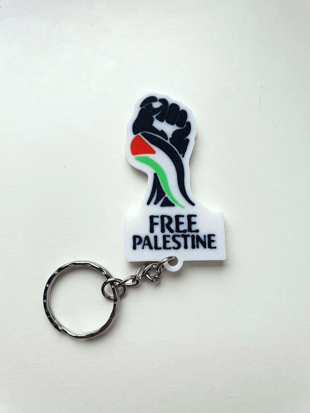 Libre Palestine 4 Colour Porte-clés - Image 2