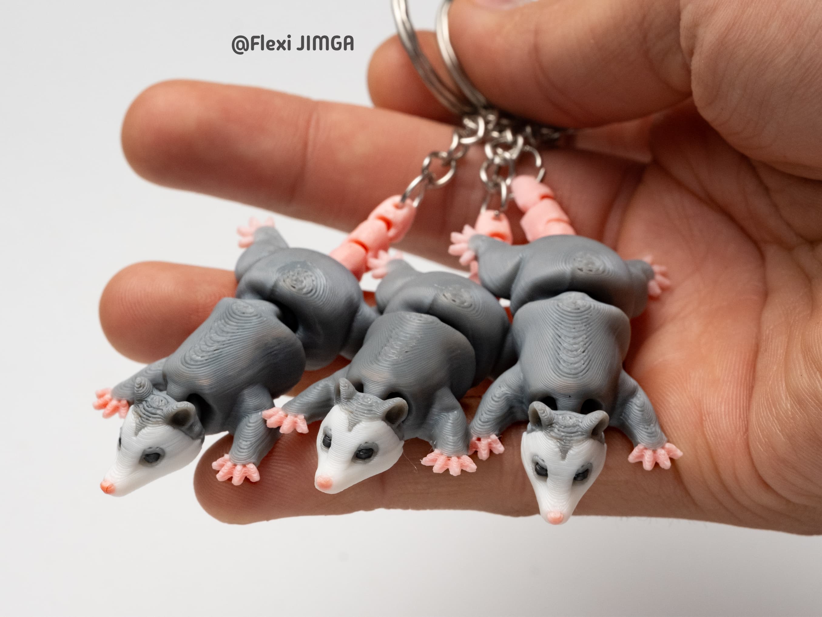 Porte-clés Opossum Articulé - Image 2