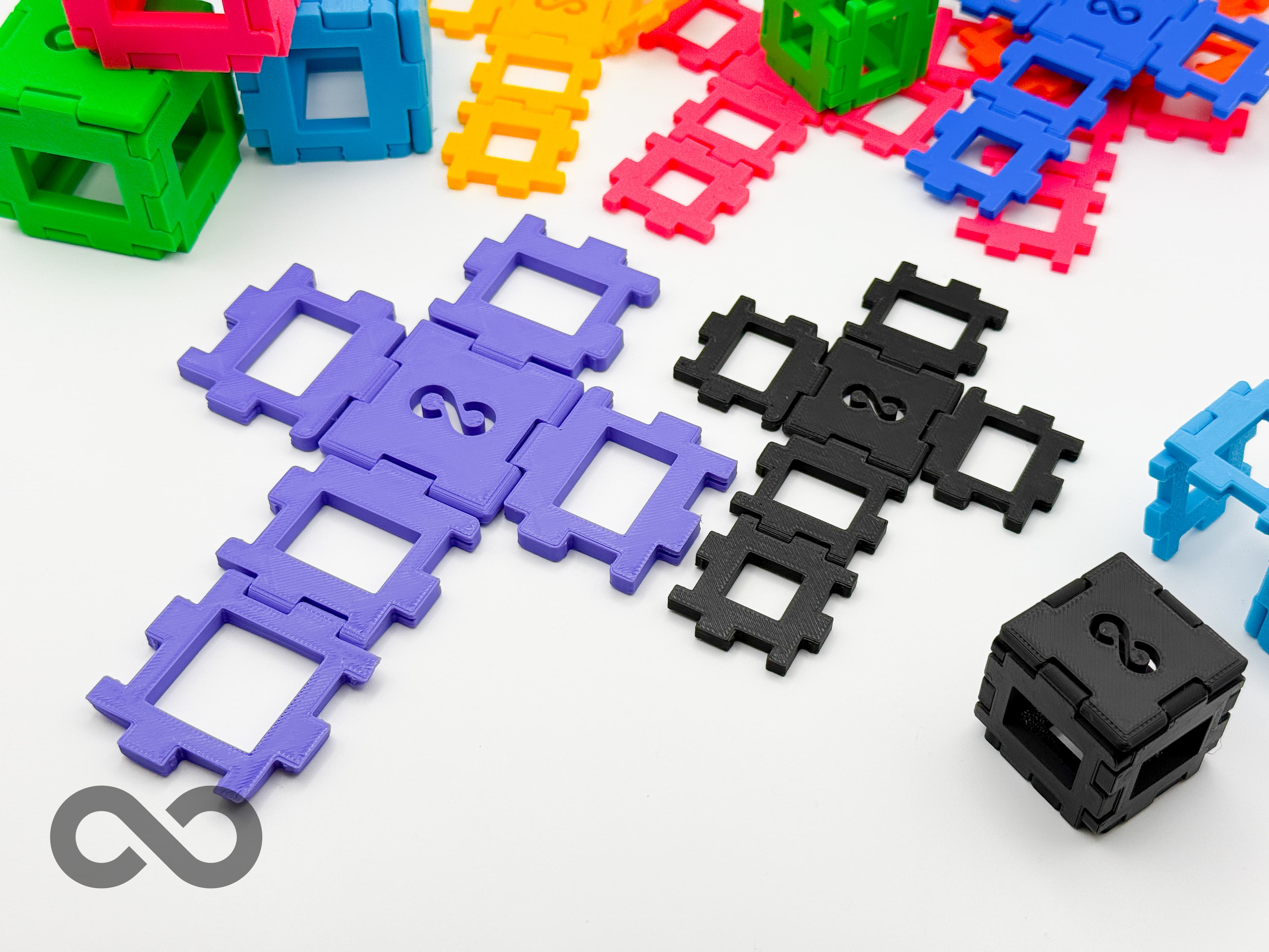 Folding Anti-Anti-stress Clic Cube - - Image 4