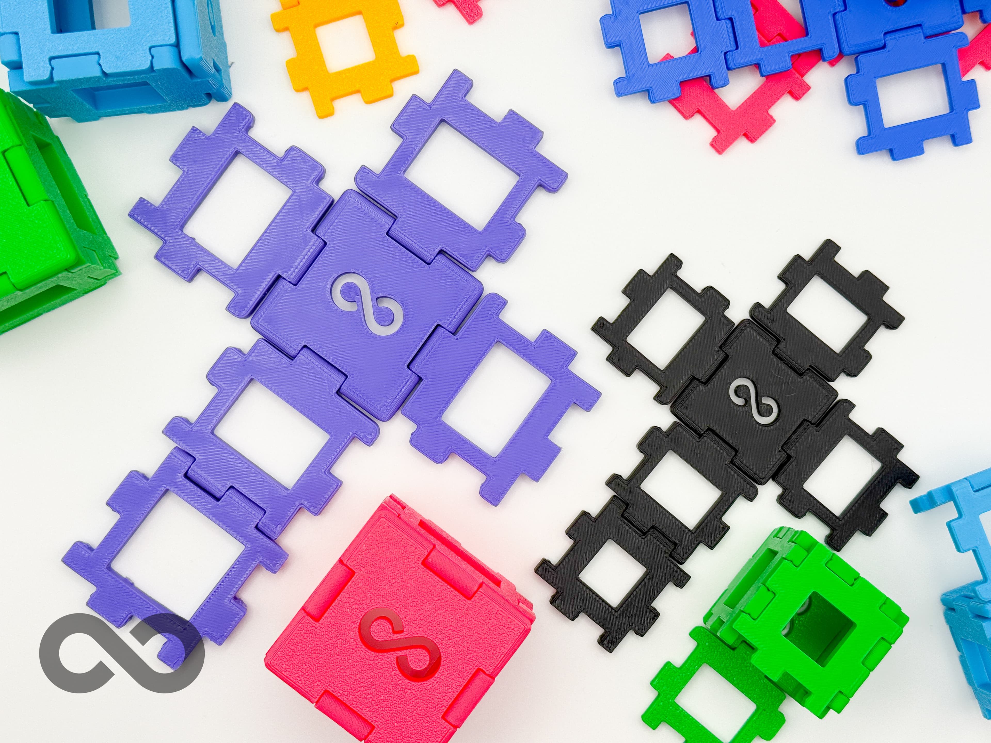 Folding Anti-Anti-stress Clic Cube - - Image 5