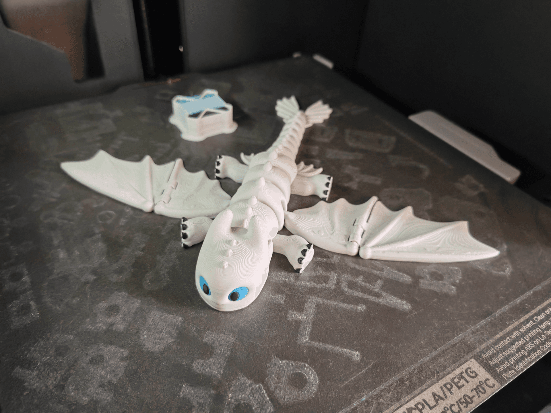 How To Train Your Dragon Toothless Veilleuse Fury Hinged Articulé Dragon