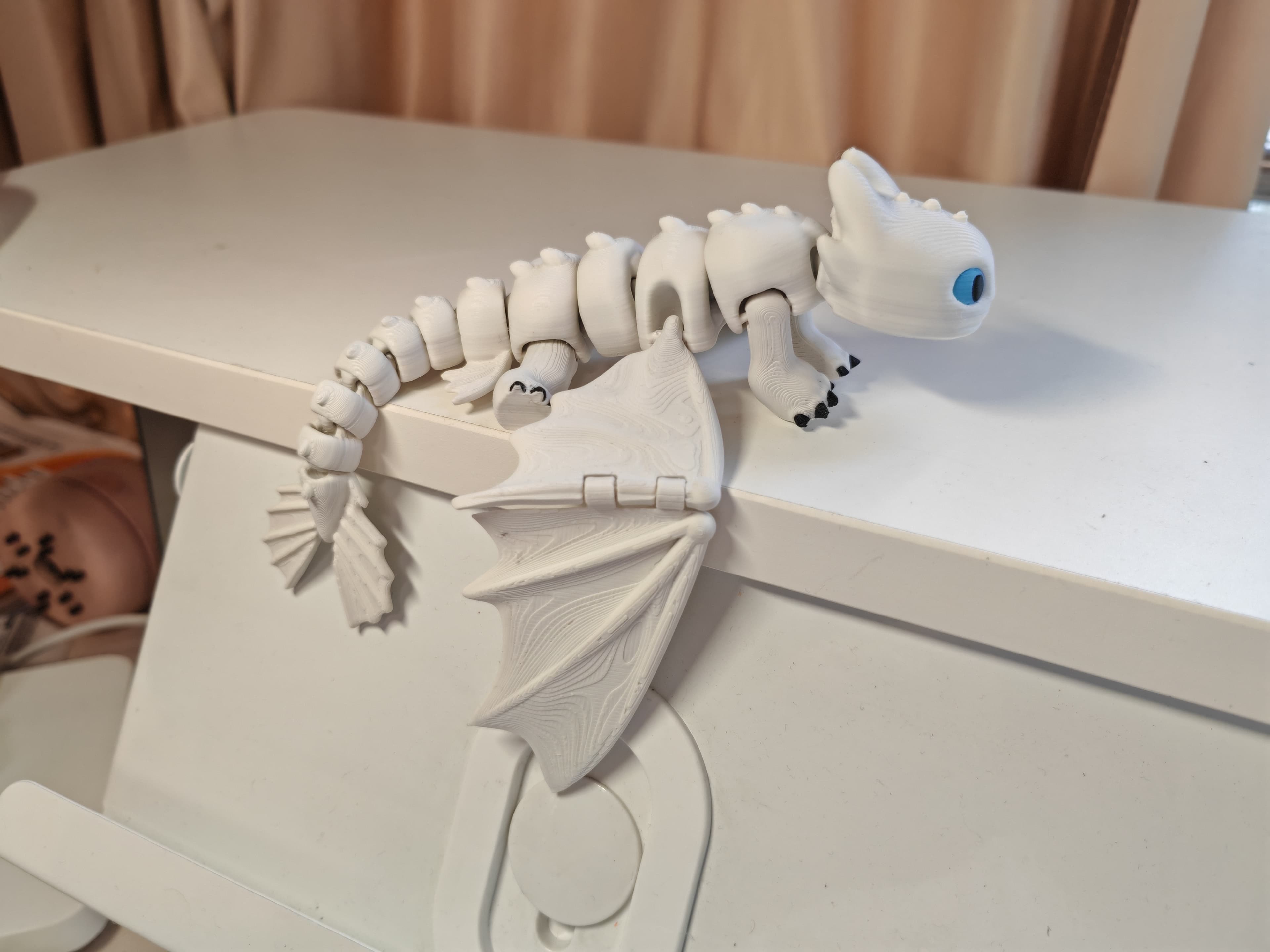 How To Train Your Dragon Toothless Veilleuse Fury Hinged Articulé Dragon - Image 2