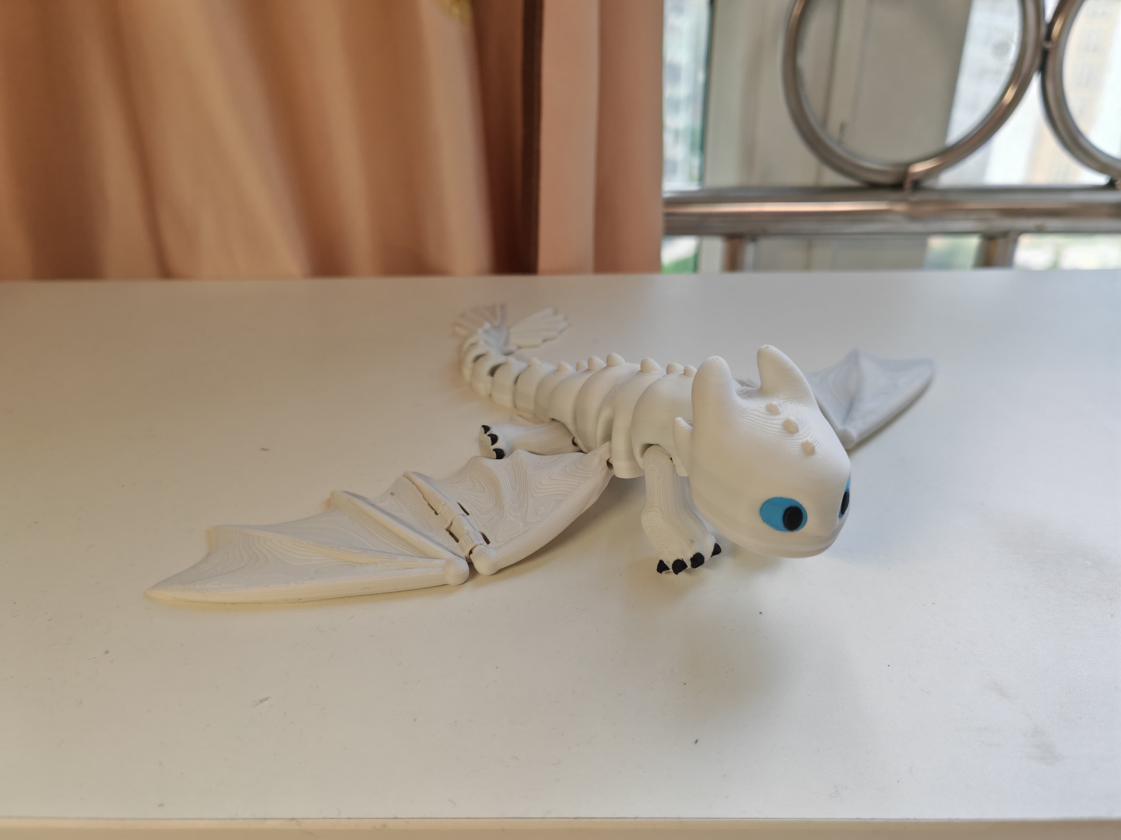 How To Train Your Dragon Toothless Veilleuse Fury Hinged Articulé Dragon - Image 4