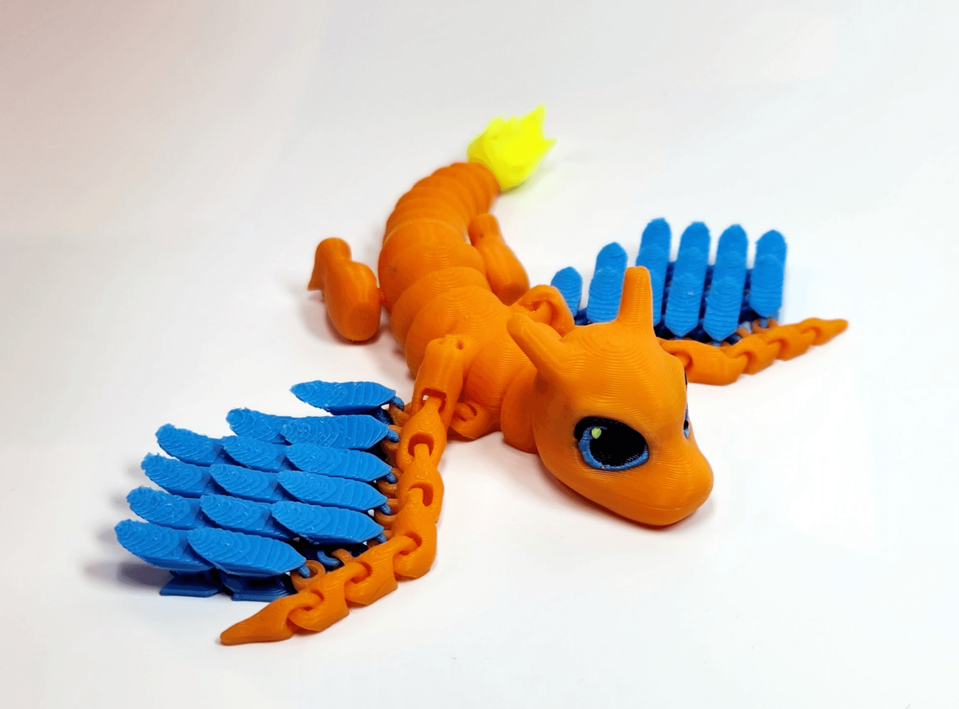 Porte-clés Dracaufeu Articulé