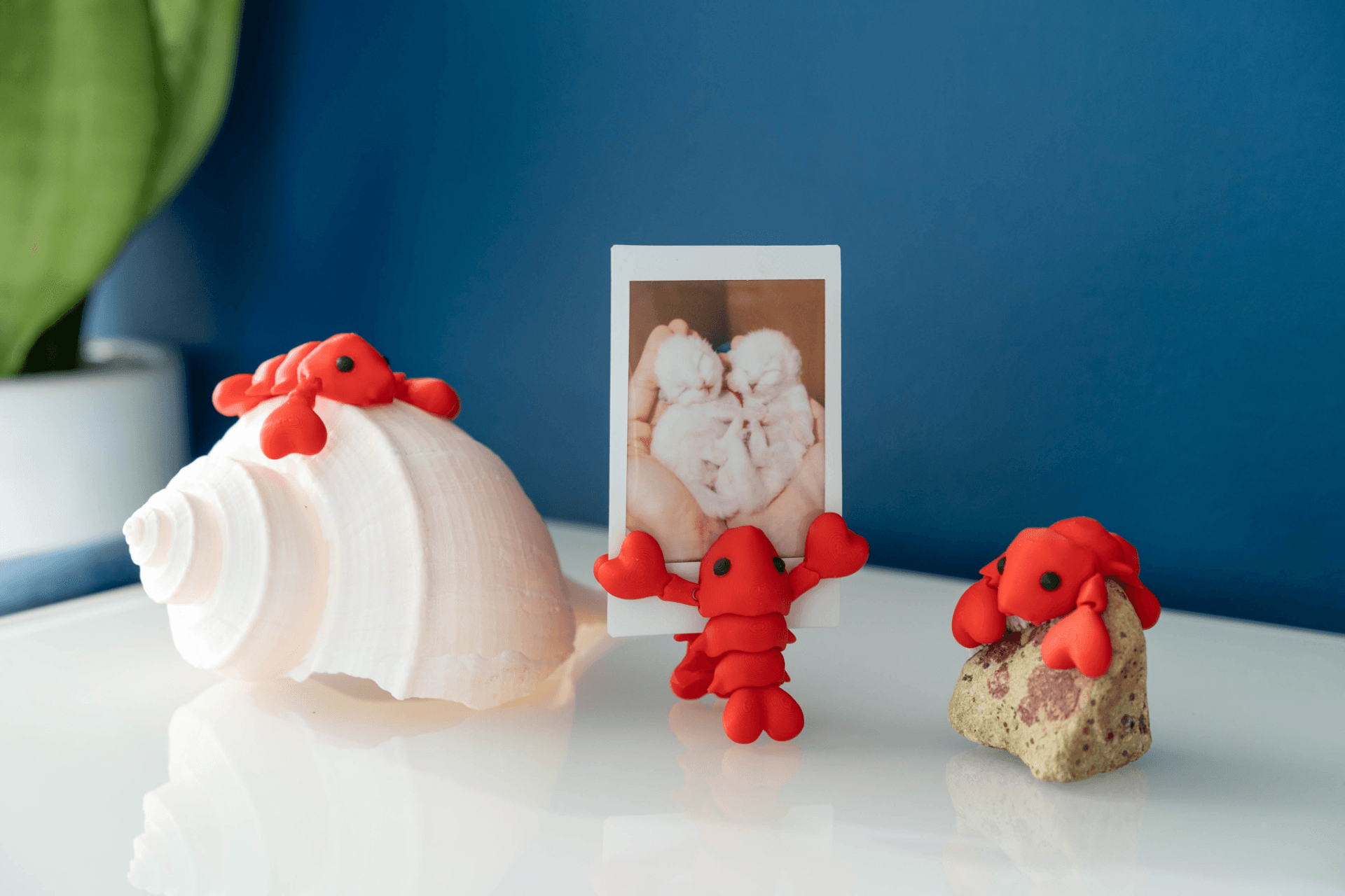 Flexible Homard Holding Claws Magnet Porte-clés - Image 5