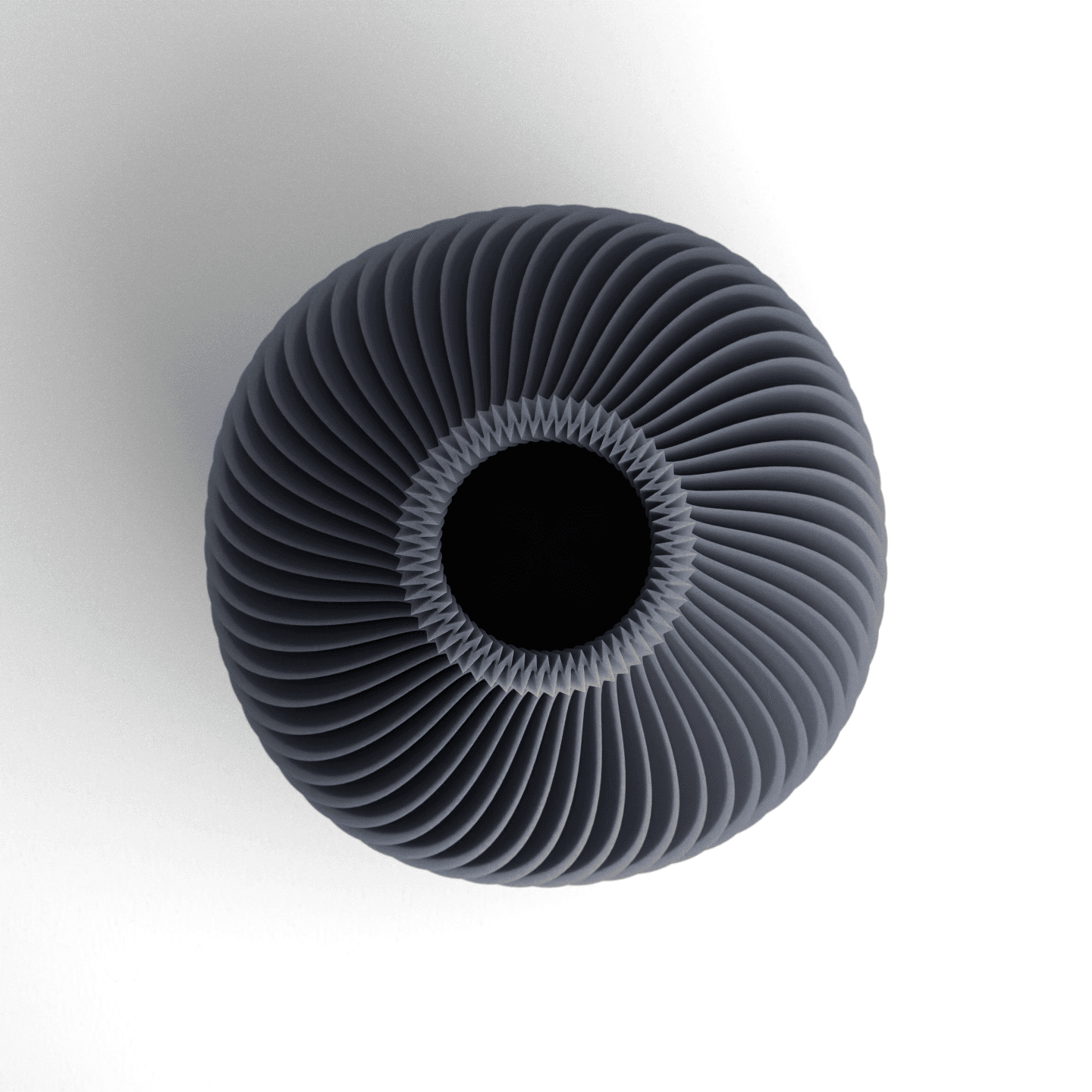 Grooved Greek Vase - Image 3