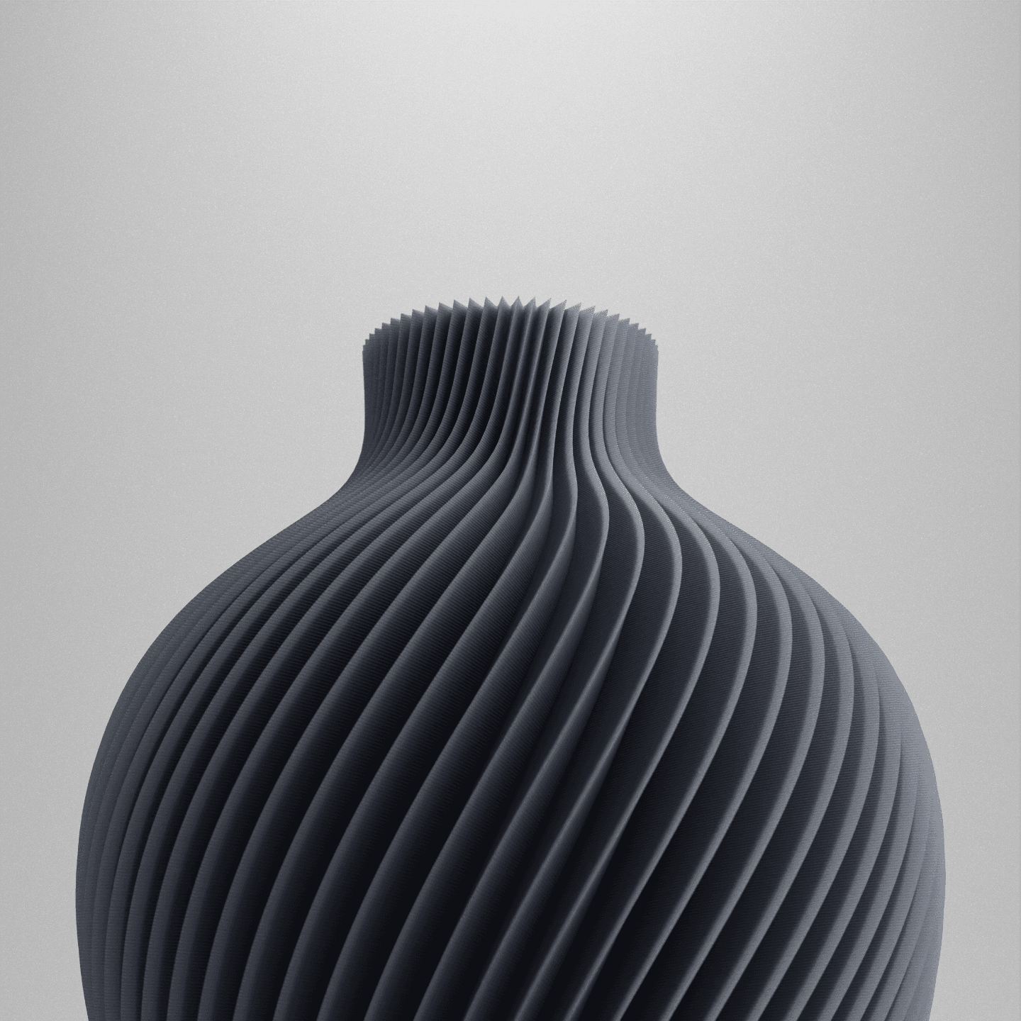Grooved Greek Vase - Image 4