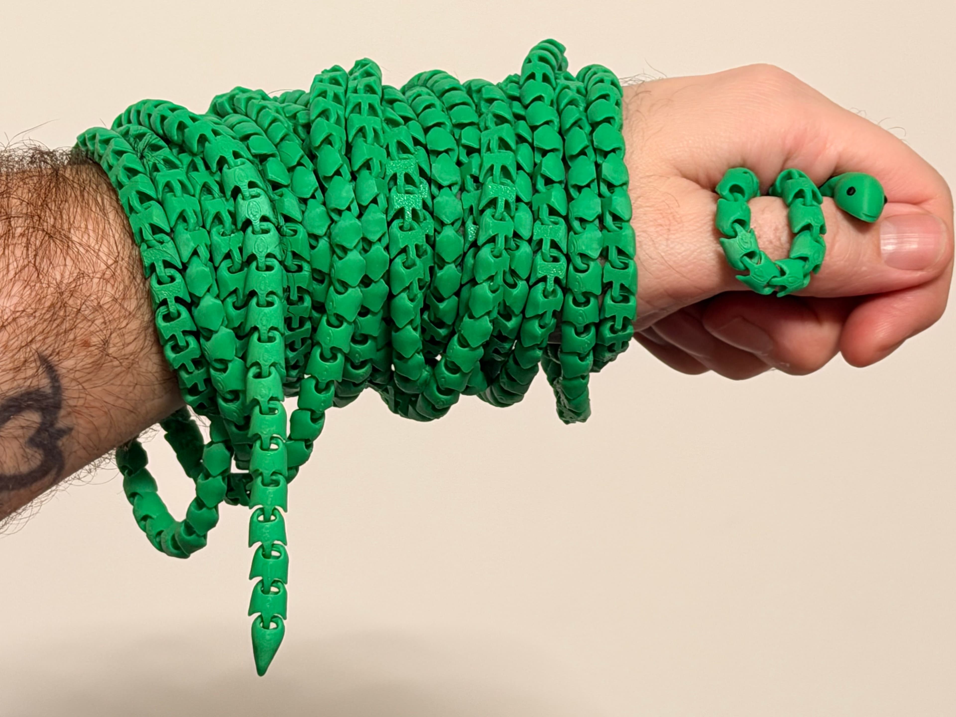 Tiny Flexible Serpent As Long As It Gets One - Image 2