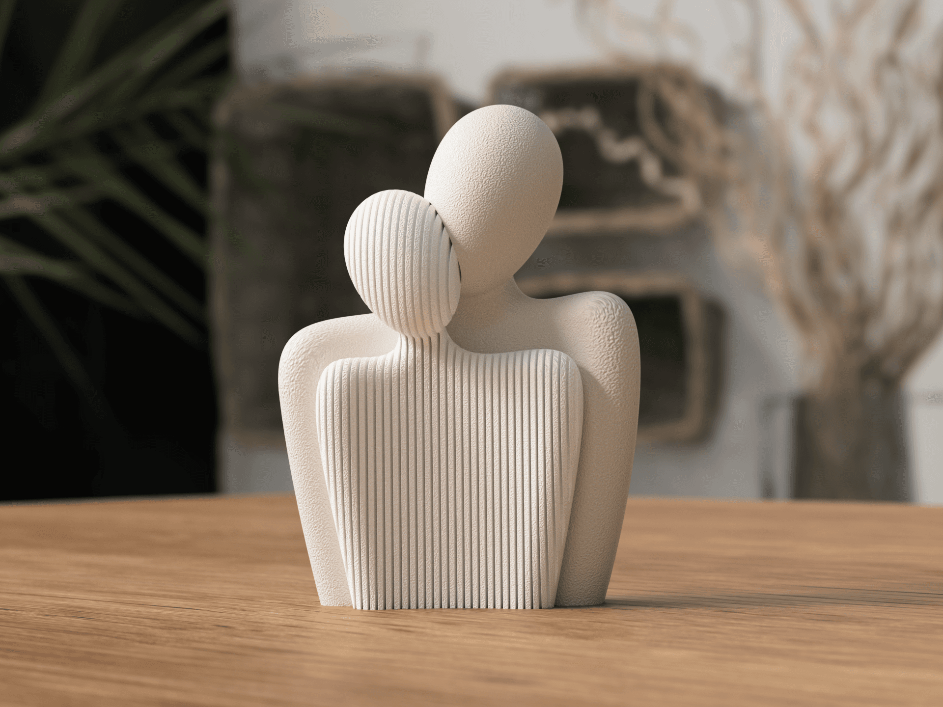 Couple Amoureux Statue - Image 2