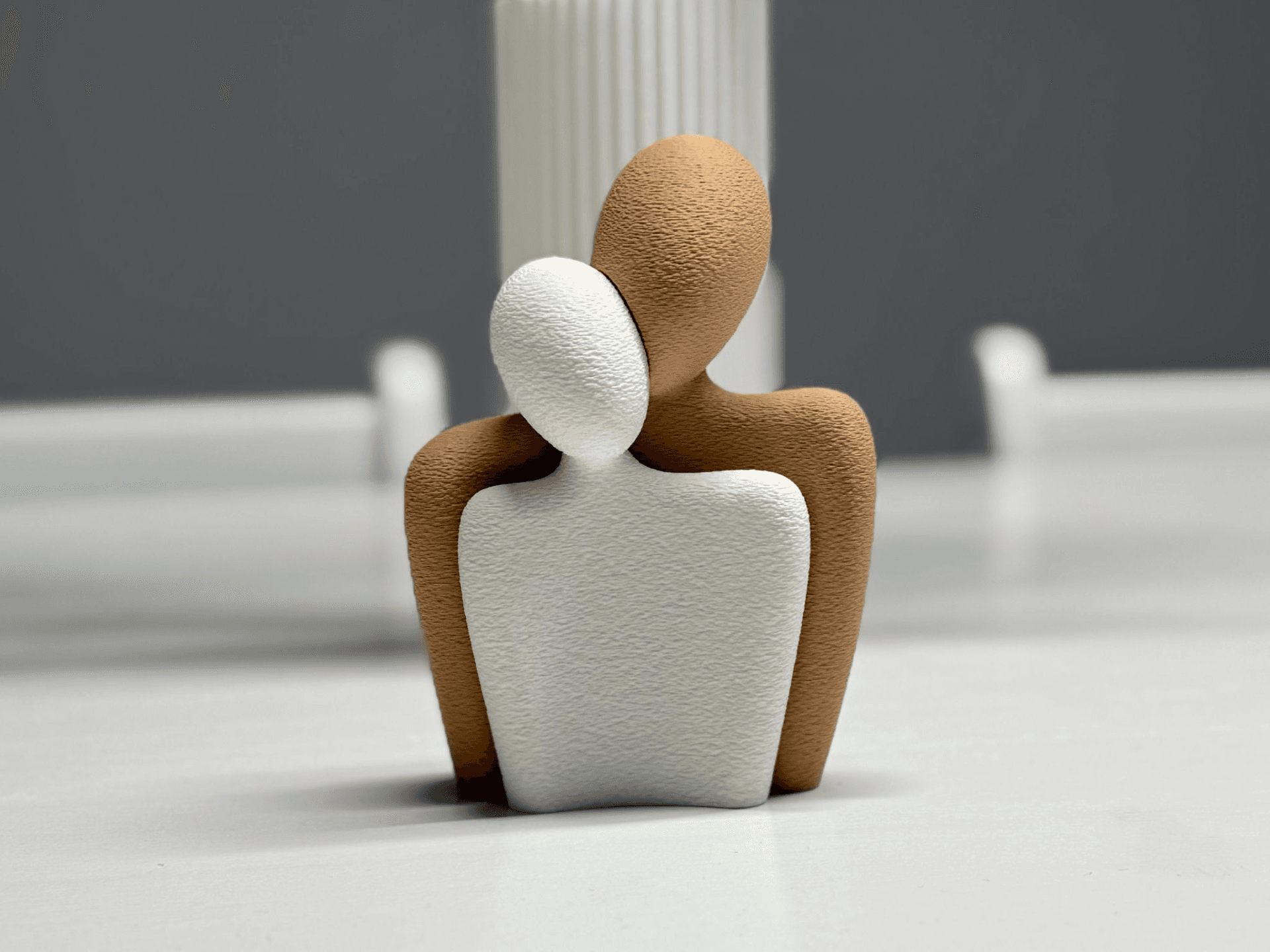 Couple Amoureux Statue - Image 3