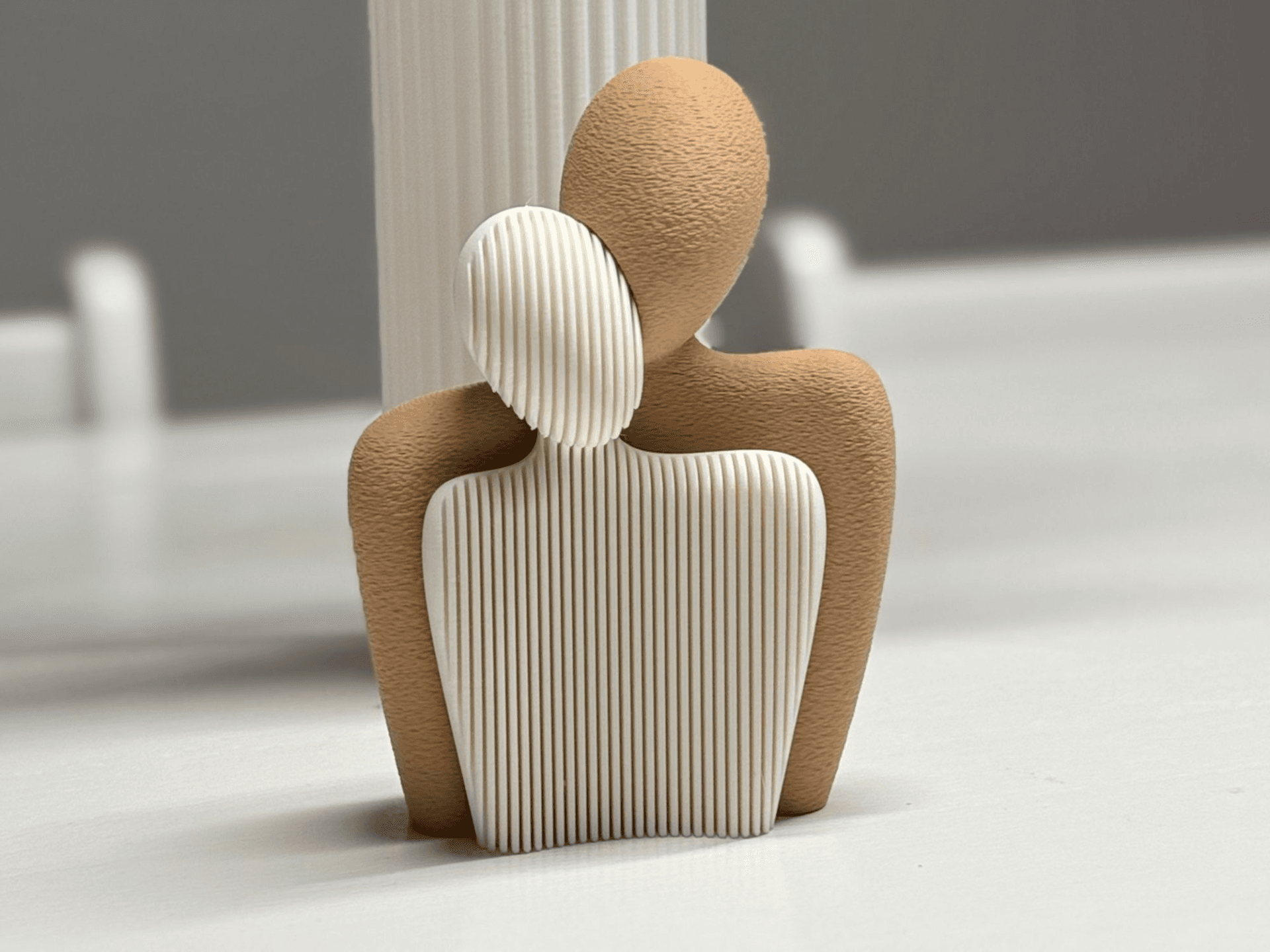 Couple Amoureux Statue - Image 4