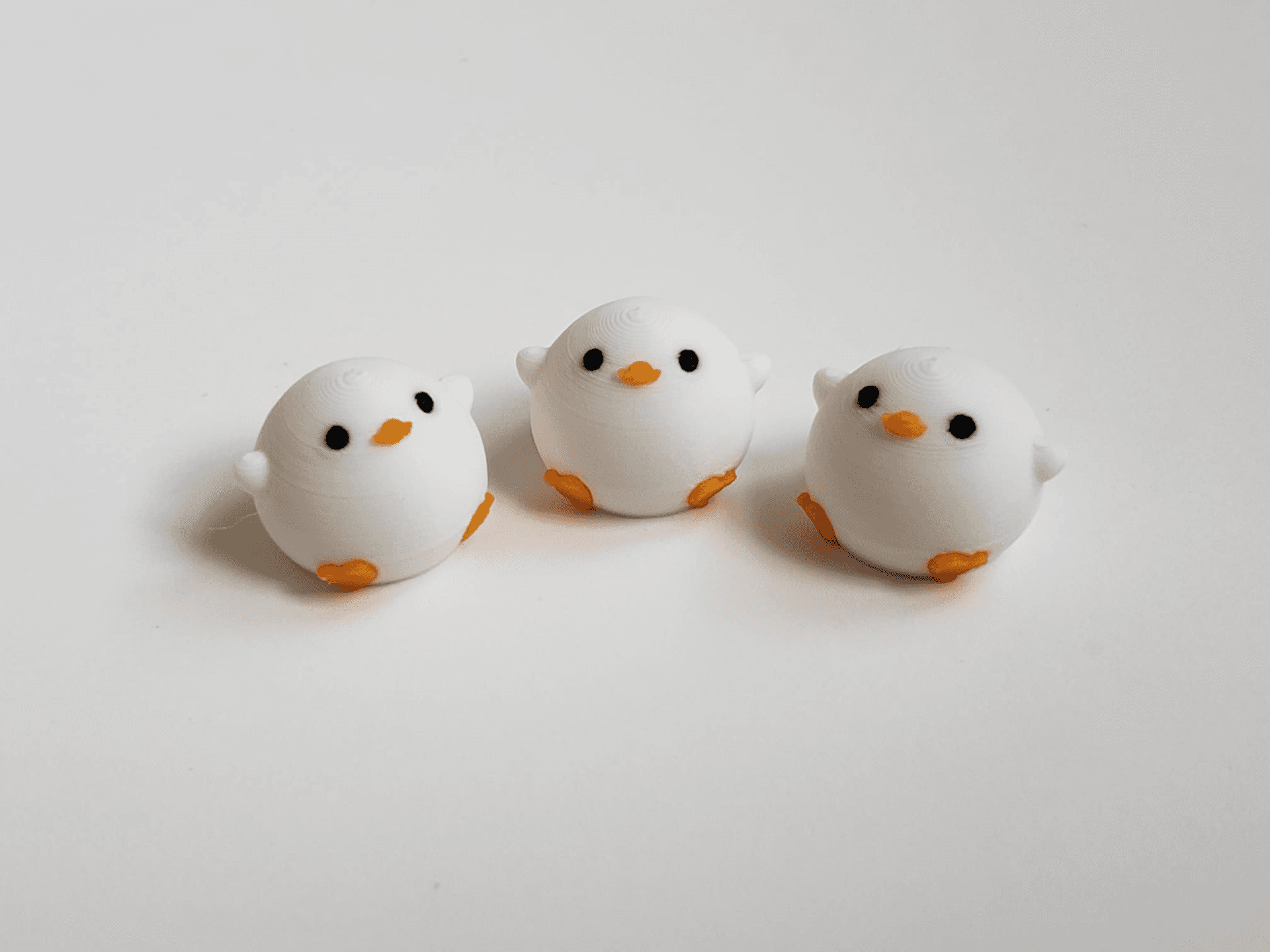 Ducky Bun Anti-Anti-stress Porte-clés Dim Sum - Image 2