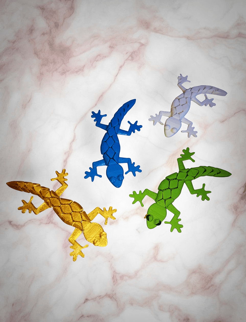 Anti-Anti-stress Flexible Gecko Articulé - Image 3