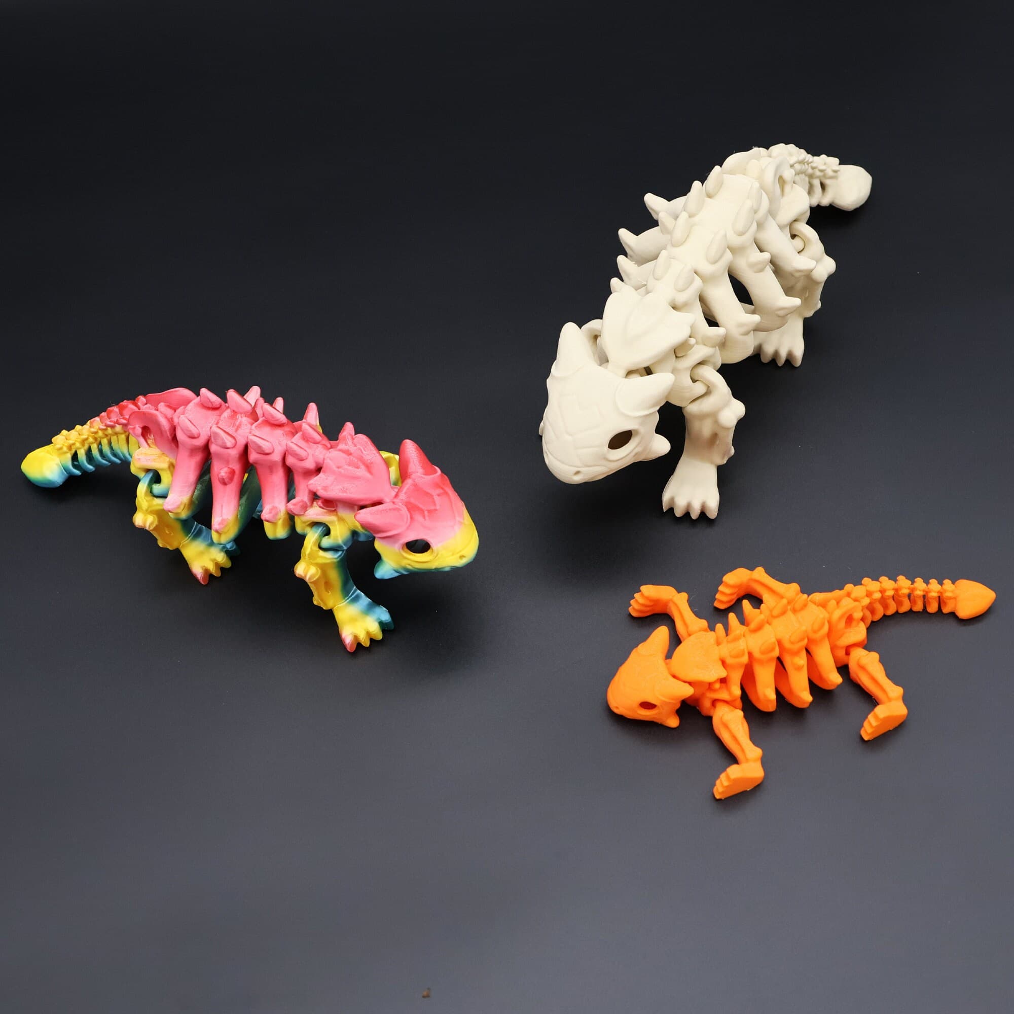 Flexible Dino Squelette Ankylosaurus Dinosaure - Image 3