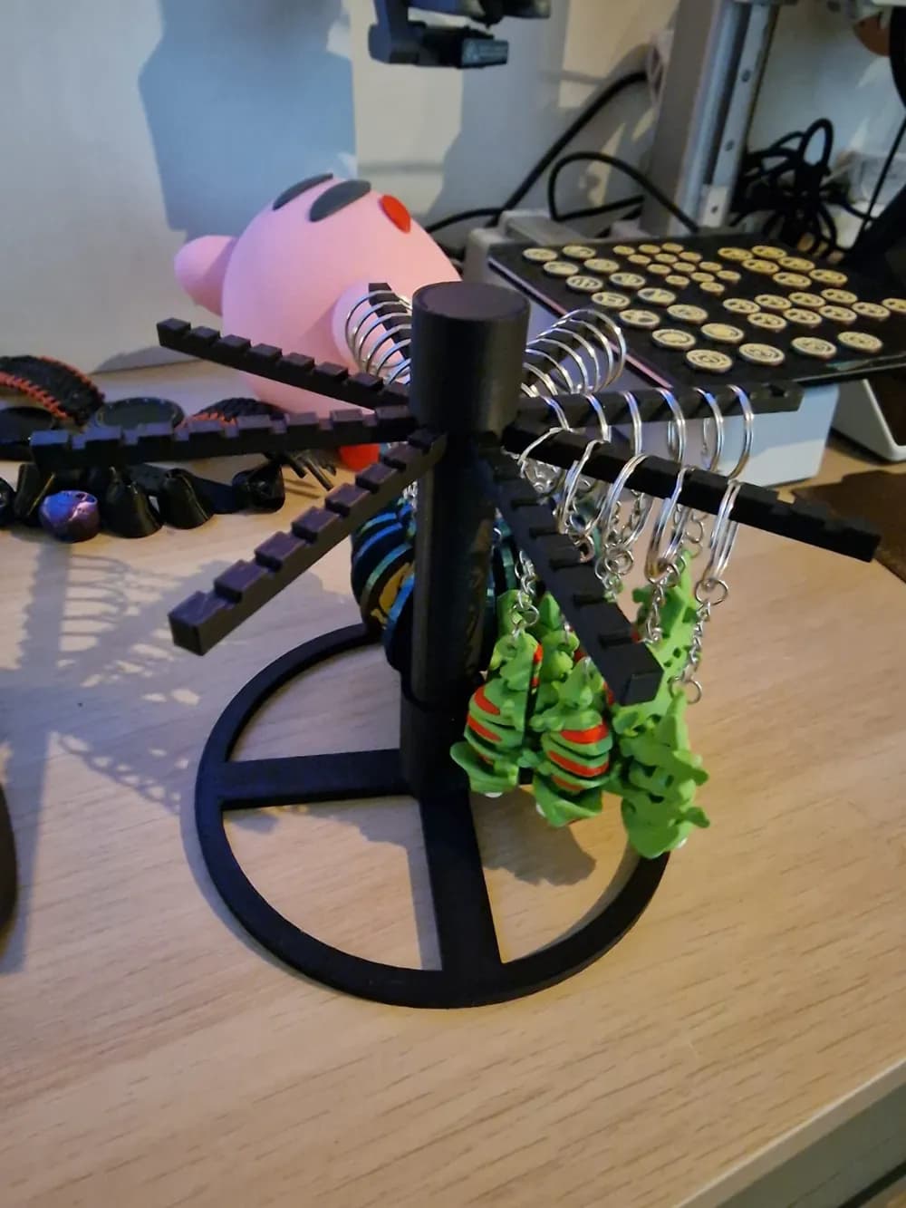 Présentoir Porte-clés Rotatif Empilable - Image 2