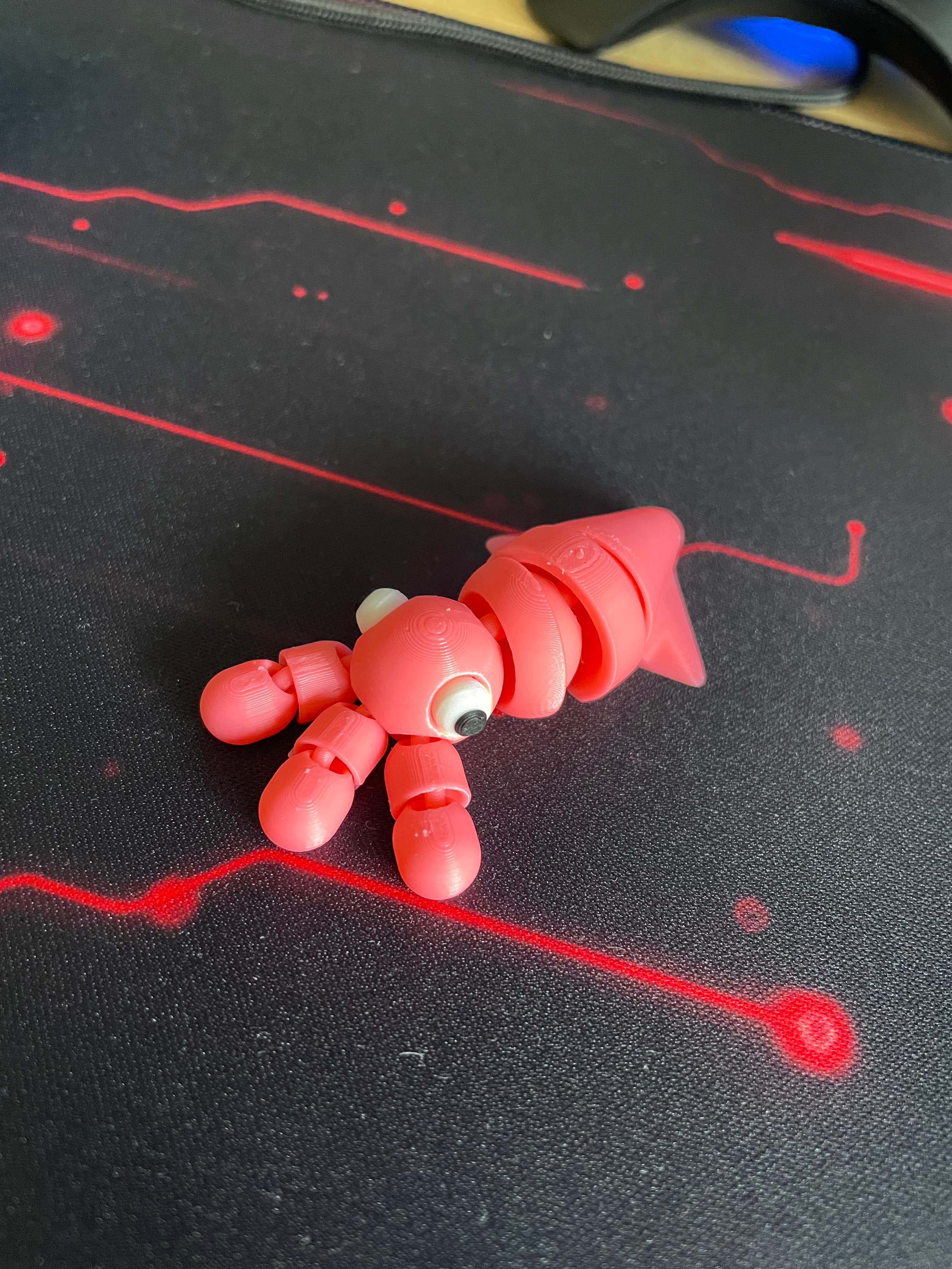 Flexible Mignon Calamar Porte-clés - Image 4