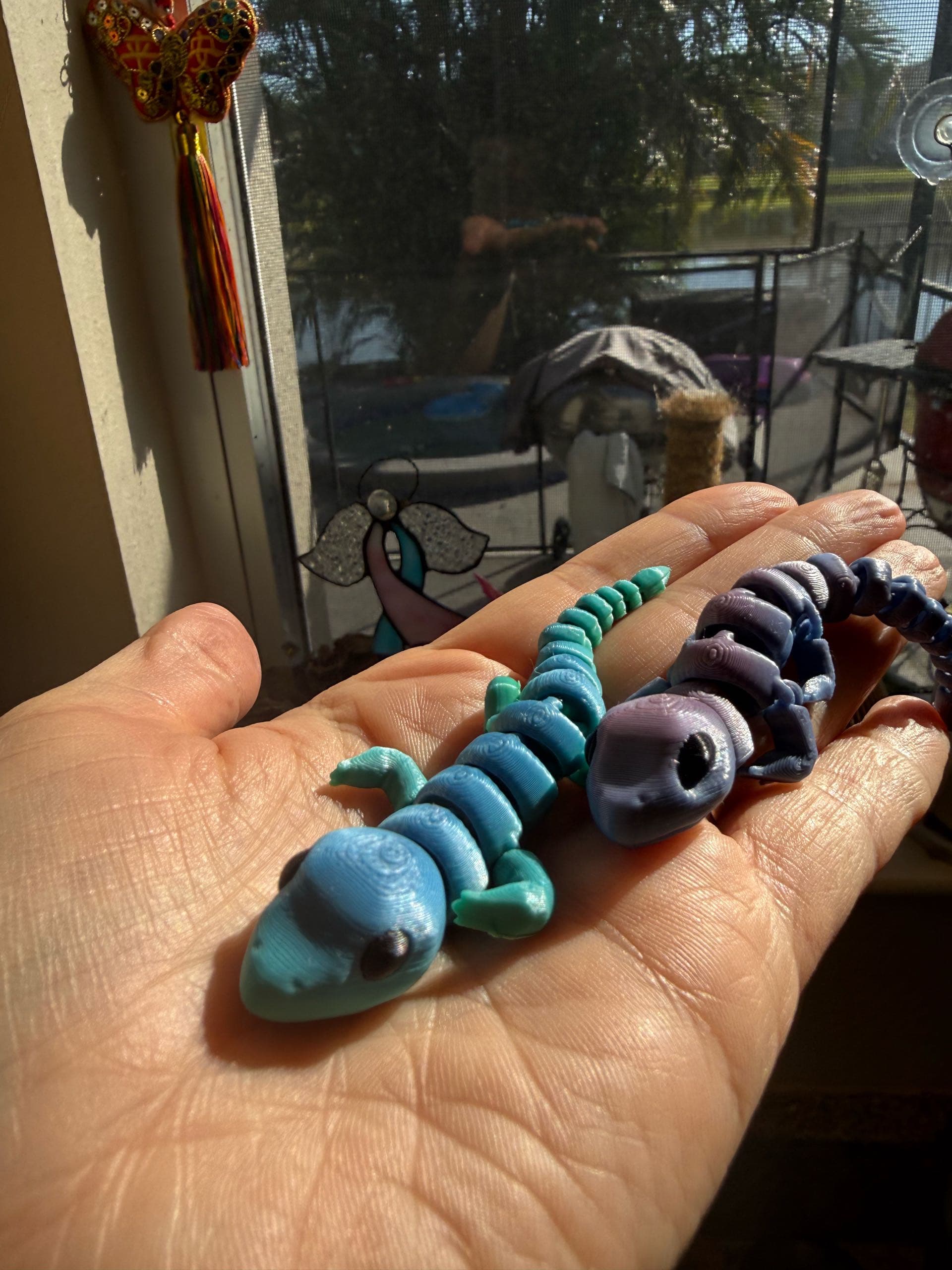 Articulé Flexible Baby Dragon - Gecko - Lézard - Image 5