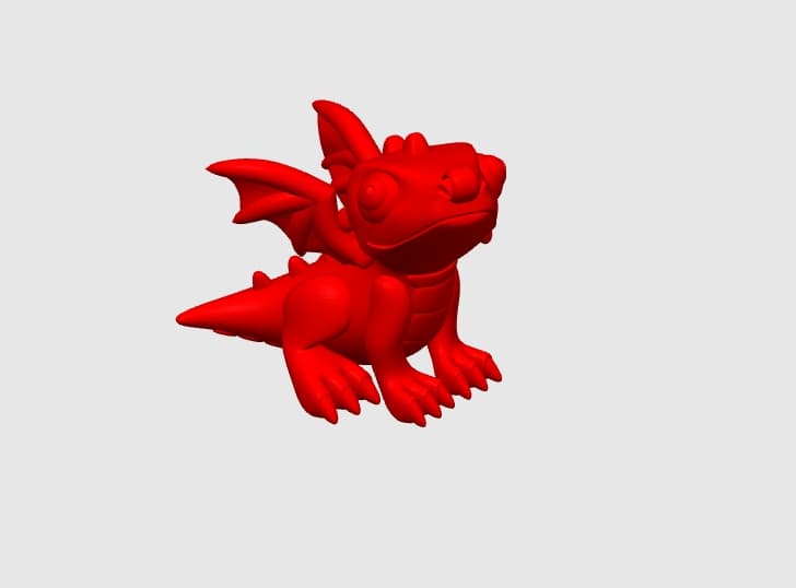 Mignon Dragon Porte-clés - Image 4