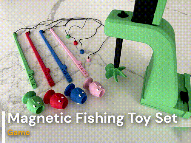 Magnétique Fishing Jouet Set - Image 4