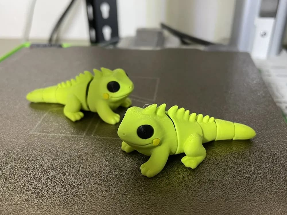 Mini Cyclura Iguana - Figurine Porte-clés - Image 5