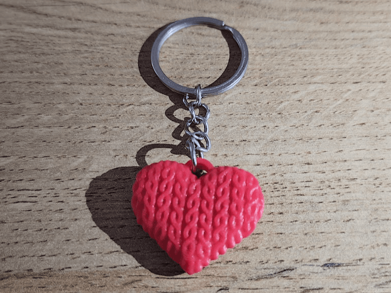 Knitted C Ur Porte-clés - Image 2